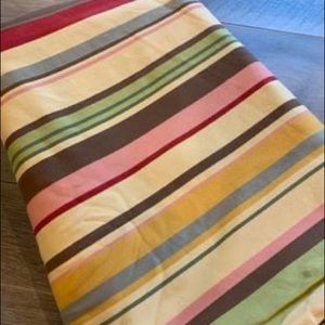 Pottery Barn Duncan Stripe Duvet Cover King Size